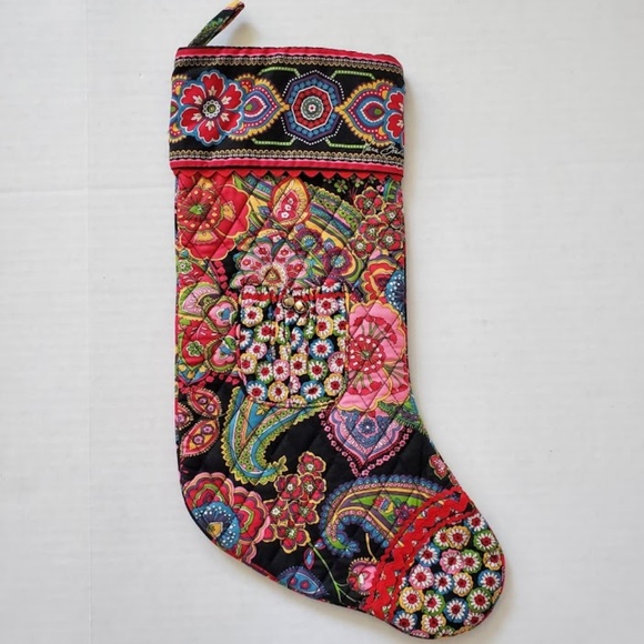 Vera Bradley Other - Vera Bradley Symphony in Hue Christmas Stocking